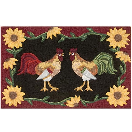 Rooster Rug