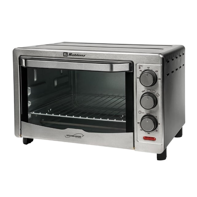 Horno de convección Koblenz Kitchen Magic 9 Rebanadas Acero Inoxidable