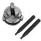 thumbnail image 1 of K01-50 50mm Spiral Hand Chuck, Mini Manual Chuck for Woodworking with 3 Jaws and Mounting Thread, 1 of 2