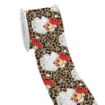 thumbnail image 1 of Holiday Merry Christmas Decoration Pattern Printed Grosgrain Satin Ribbon for Gift Wrapping Hair Bow Craft Accessory 50 Yards Jiayi, 1 of 7
