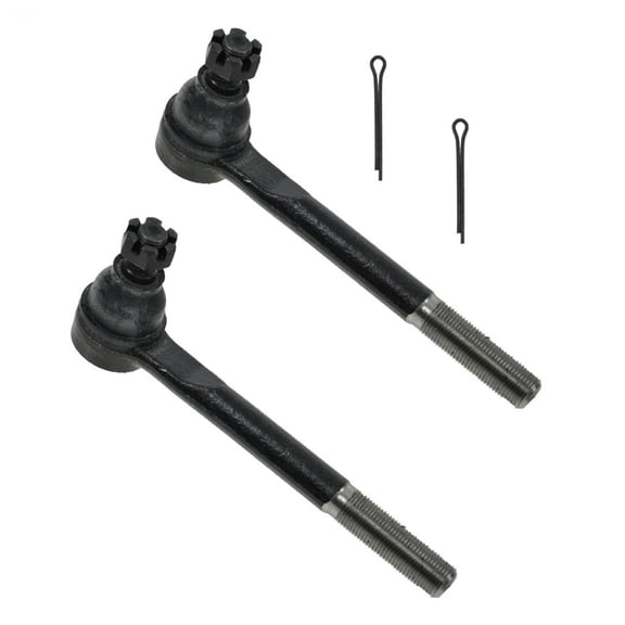 TRQ Front Inner Tie Rod Set Fits Select 1979-1995 Toyota Pickup