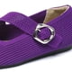thumbnail image 3 of Mary Jane Zapatos para mujeres Slip de punta cuadrada con pisos con tiras de tobillo zapatos de vestir cómodos zapatos de vestido, 3 of 6