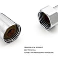 thumbnail image 4 of Rociador De Grifo Para Tazón De Champú, Interfaz G1/2 De Acero Inoxidable Galvanizado, Rociador Universal Para Grifo De Fregadero De Salón, Potente Flujo De Agua Para, 4 of 7