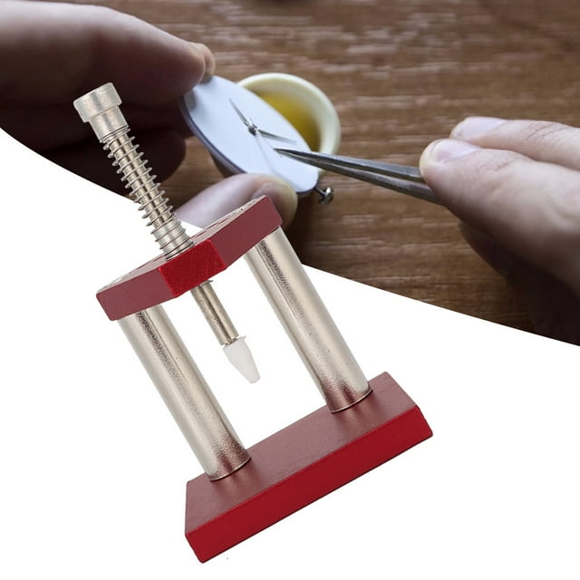 Prensa Extractora De Mano Para Reloj, Juego De Dispositivos De Extracción Mantenimiento De Reloj Prensa Manual Para Reloj, Para Reparación De Reloj De Pulsera Reparación De ANGGREK Watch Hand Presser