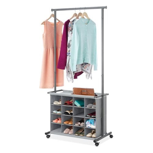 Photo 1 of Whitmor 16-Cubby Garment Rack