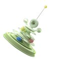 thumbnail image 3 of Interactive Cat Toy, Interactive Cat Toy with 3 Ball Tracks Safe Durable Anti Slip Easy Assembly Family Indoor Rotating Kitten Toy Suitable for All Cats, 3 of 7