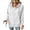 White, variant on Hsovts Women Full Zip Hoodie, Loose Thin Fleece Sweatshirt with Pockets, Casual Fall Winter Jacket Blue L