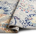 thumbnail image 5 of Home Dynamix Tremont Lincoln Bohemian Floral Area Rug, Grey/Red, 21"x35", 5 of 6