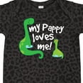 thumbnail image 4 of Inktastic My Pappy Loves Me Grandchild Boys Baby Bodysuit, 4 of 5