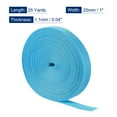 thumbnail image 2 of Lightweight Polypropylene Webbing Strap 1" 25 Yards Light Lake Blue Strapping Band for Outdoor, 2 of 5