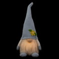 thumbnail image 3 of Northlight Lighted Spring Gnome with Flower Hat - 12.25", 3 of 6