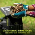 thumbnail image 5 of Sun Joe Silent Wood Chipper Shredder, 15 Amp Machine with 1.7" Cutting Diameter, CJ603E, 5 of 16