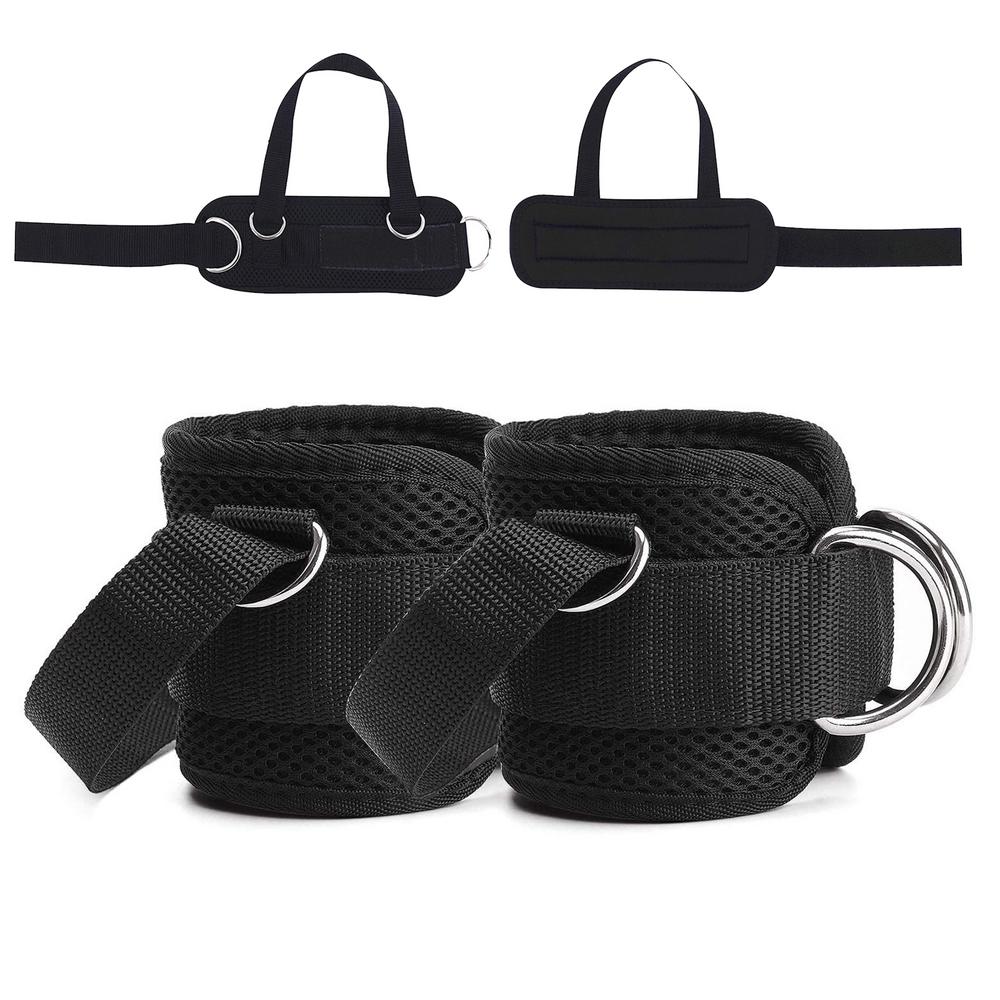 Julam Ankle Straps for Cable Machines DRing Ankle Strap Weightlifting