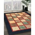 thumbnail image 3 of Ahgly Company Machine Washable Indoor Rectangle Abstract Vermilion Red Area Rugs, 7' x 10', 3 of 7