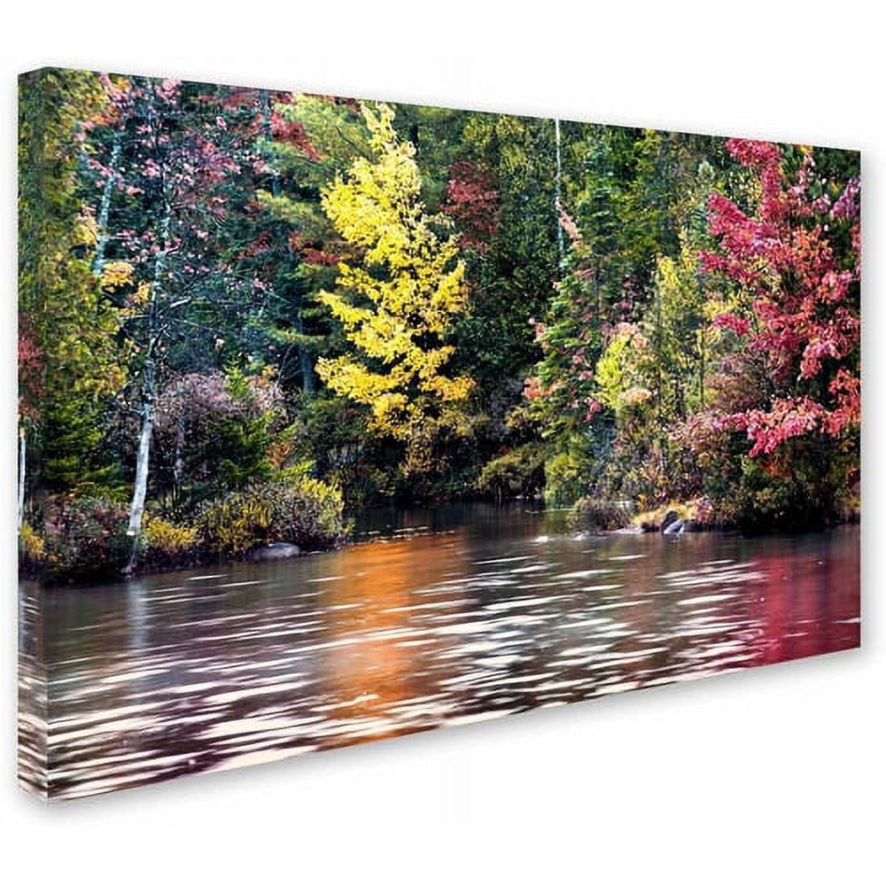 Trademark Fine Art "Adirondacks" Canvas Art by David Ayash
