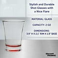 thumbnail image 4 of Shot Glasses 2 oz. Set of 10, Bulk Pack - Great for Wedding, Party, Birthday, Gifts - Red, 4 of 5