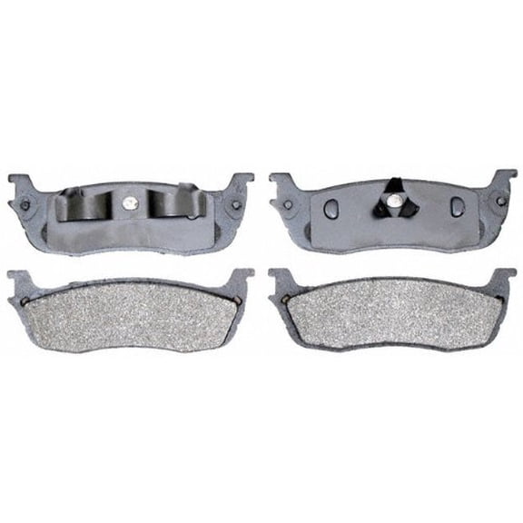 Raybestos SGD711M Service Grade Semi-Metallic Disc Brake Pad Set Fits select: 1996-2003 FORD F150, 1997-1999 FORD F250