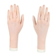 thumbnail image 2 of figatia Practice Mannequin Hand for Rings Photo Props Acrylic Nails Practice Training left and right hand, 2 of 9