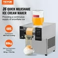 thumbnail image 2 of VEVOR Commercial Snowflake Ice Machine 176LBS/24H Stainless Steel for Ice Cream, 2 of 9