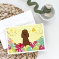 thumbnail image 2 of Easter Eggs Irish Water Spaniel Greeting Cards and Envelopes Pack of 8, 2 of 2