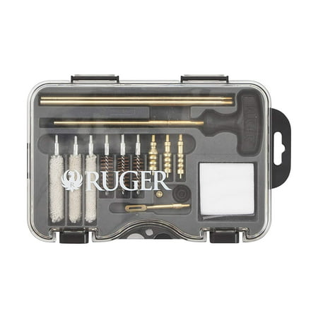 Ruger Universal Handgun Cleaning Kit - .380ACP.357 Magnum, 9mm, 10mm.40 caliber.38 special.44 Magnum and .45 acp, High quality handgun cleaning kit packed in a molded.., By Allen
