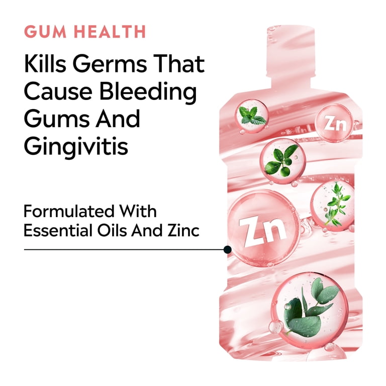 Listerine Clinical Solutions Gum Health Mouthwash, Icy Mint photo 3