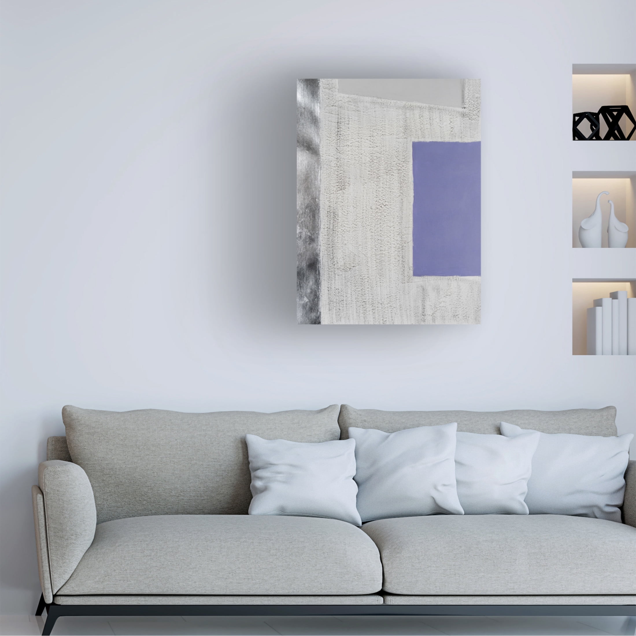 Trademark Fine Art Michael Willett  Quadratic Layout III Canvas Wall Art