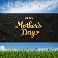 thumbnail image 3 of Gold Glitter Happy Mother's Day Banner Heart Star Decoration for Celebration Event Indoor, 3 of 8