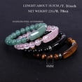 thumbnail image 2 of 1pc Healing Stone Bracelet Natural Gemstone Crystal Rough Bracelet, 2 of 5