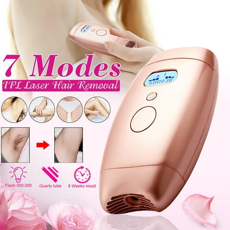 Laser Hair Removal 7 levels 500000 IPL Remover Device Painless Mini System Instrument Epilator Household Permanent Photonic Freezing Professional Shaver For Face Leg Body Skin (Best At Home Laser Hair Removal System)