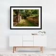 thumbnail image 2 of Trail at Hoyt Farm Nature Preserve, Commack 02 - Commack New York Photography Rustic Farmhouse Countryside Woodland Garden Rural Flowers Black Framed Wall Art Print 12 x 18 inches, 2 of 4