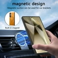 thumbnail image 4 of Compatible with Magsafe for Samsung Galaxy A54 5G Case, Luxury PU Leather Skin-Feel Magnetic Design Back Protective Phone Cover Case Support Car Mount Holder for Samsung Galaxy A54 5G, Yellow, 4 of 10