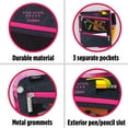 thumbnail image 3 of FIVE STAR DuraShield Mesh Pencil Case, Pink, 11 x 9 in, 3 of 9