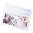 thumbnail image 2 of Cuadro en lienzo con huellas de playa, sin marco, para dormitorio, restaurante, sala de estar, 2 of 10