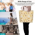 thumbnail image 4 of Yiaed Honey Honeycomb Print Handbag for Women Tote Purse Shoulder Bag Large Fashion Hobo Purse Handbag Shopping Tote, 4 of 5