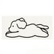 thumbnail image 3 of Manta de estilo fresco para dormitorio, mesita de noche, alfombra grande para el hogar con forma de gato, alfombra de imitación de cachemira con dibujos animados para sala de estar, para ventana, 3 of 6