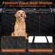 thumbnail image 3 of Protector de la cubierta del coche del asiento trasero del perro impermeable color negro, 3 of 5