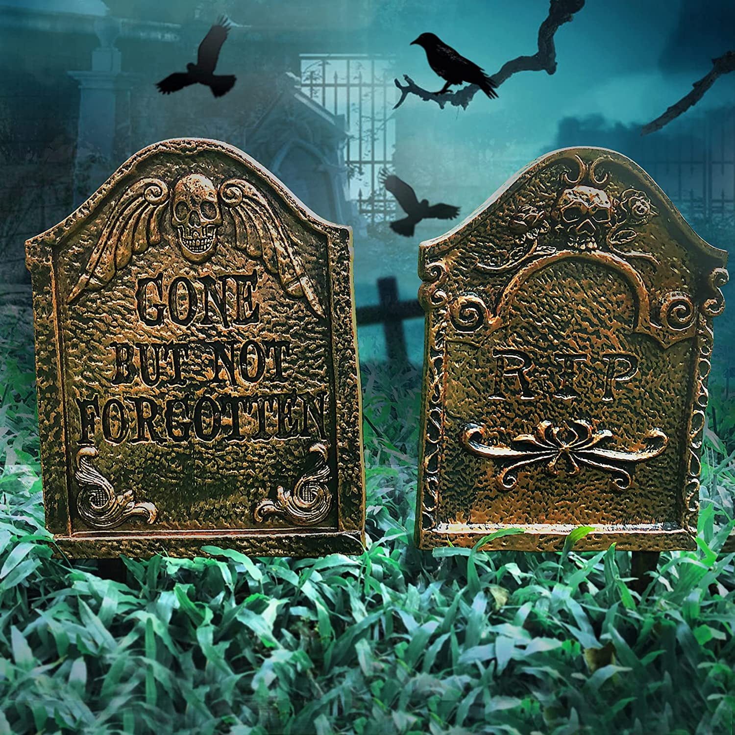 ESSENSON Halloween Outdoor Decorations, Halloween Yard Signs, Halloween