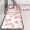 thumbnail image 2 of Kitchen Rugs Sets Of 2,Pioneer Flower Floral Print Pattern Anti Fatigue Kitchen Mat Rugs Non Slip Washable,Decorative Kitchen Floor Mats for Kitchen,Sink,Laundry,17"x47"+17"x47", 2 of 5