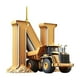 thumbnail image 2 of 26 Letters Building Vehicle Christmas Decorations Christmas Tree Pendants, 2 of 5