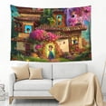 thumbnail image 3 of Encanto Tapestry, Anime Wall Poster Art, Wall Tapestry For Bedroom Living Room Dorm Room, Wall Hanging For Festival Party Events Background Photography Backdrop, 60x40 Inch, 3 of 9