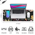 thumbnail image 5 of Premium XXL Extended Gaming Mouse Pad: High-Quality Desk Pad with Stitched Edges, Non-Slip Rubber Base, Large Mouse Pad for Work, Game, Office, Home - Unique Weeds Design, 31.5 x 11.8 inch, 5 of 7