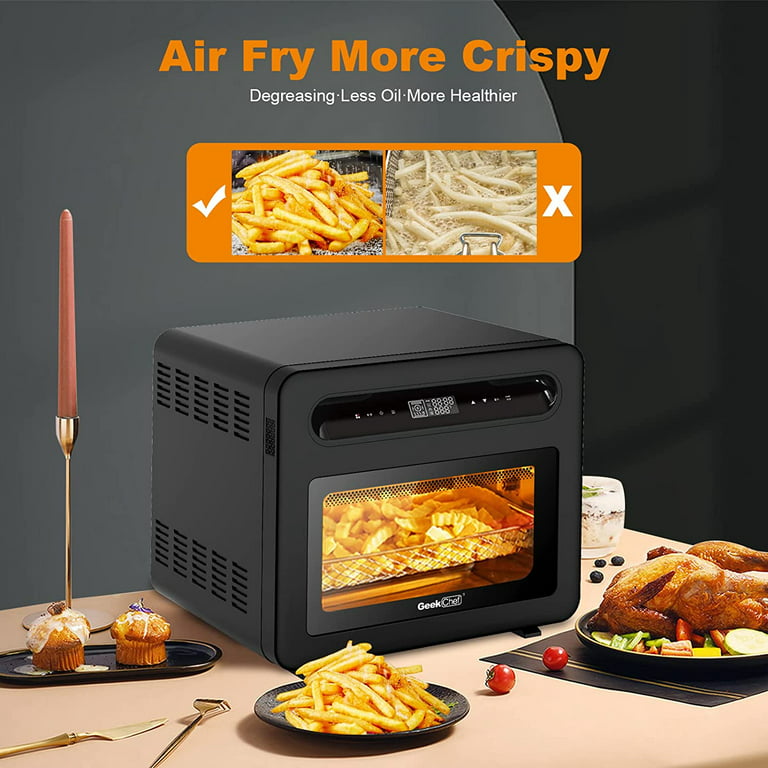 Air Fryer Toaster Oven, 50-in-1 Steam Countertop Convection Oven