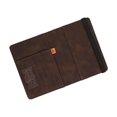 thumbnail image 4 of facefd Passports Holder Document Organizer Case Travel Wallet Card Case Coffee, 4 of 5