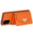 thumbnail image 4 of Dteck for Samsung Galaxy S20+ Wallet Case with Crossbody Lanyard, PU Leather Card Holder Purse Shockproof Phone Cover for Samsung Galaxy S20+,Orange, 4 of 5