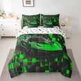 thumbnail image 2 of Castle Fairy Car Twin Bedding Sets for Kids Boys Girls,Speed Race Bedding Comforter Set, 2 of 8