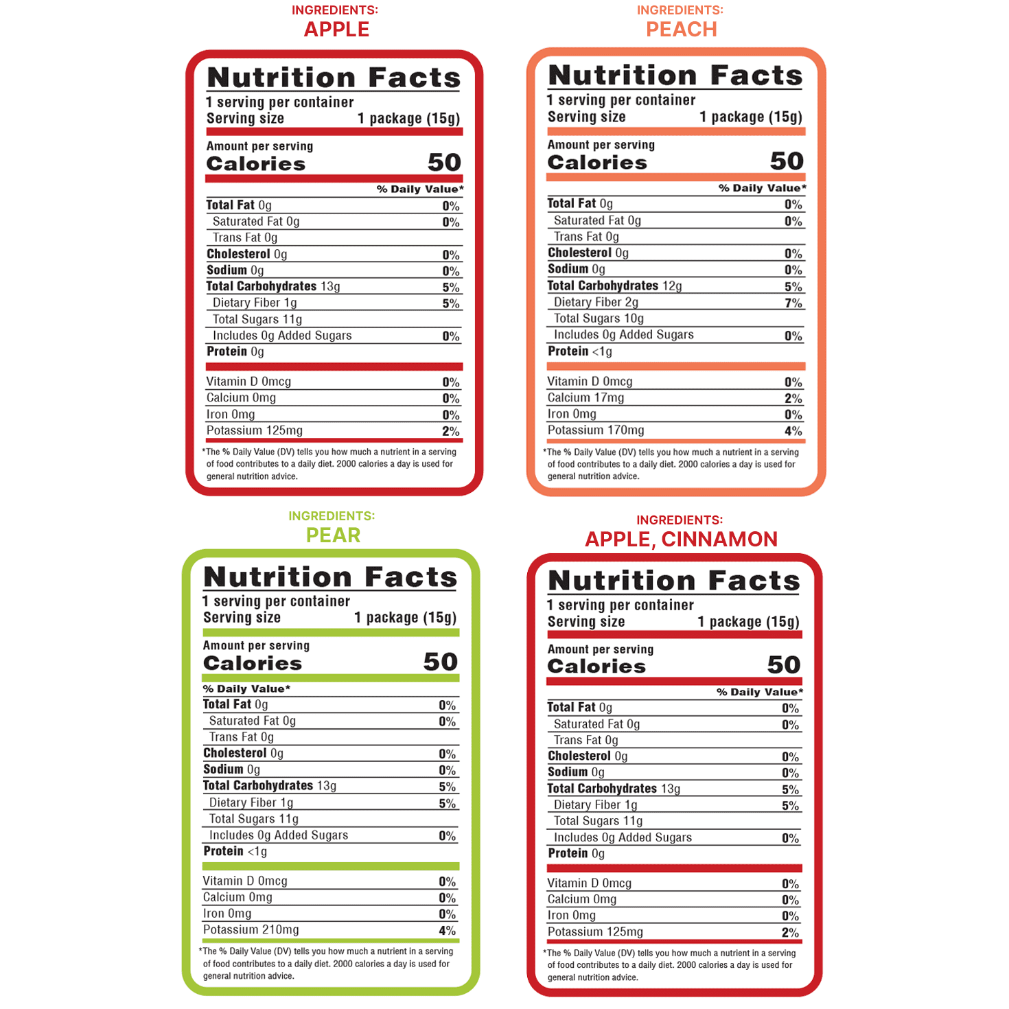 Nature’s Turn Freeze-Dried Fruit Crisps Orchard Variety Pack, No Added Sugar, Healthy Fruit Crisp Snack for School Lunches, 16 Pack (0.53 oz Each)
