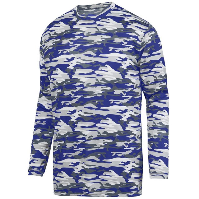 JUVENTUD MOD CAMO MANGA LARGA CAMISETA CON CAPUCHA S MOD MORADO Augusta 1808