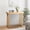 Wood, variant on 35.8 Inch Solid Wood Console Table for Entryway, Sofa Table Narrow Entryway Table for Hallway, Behind The Couch, Living Room, Foyer, Wood Color