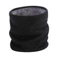 thumbnail image 3 of Calentador de cuello de invierno, cómodo y térmico, para ciclismo en climas fríos Negro, 3 of 8